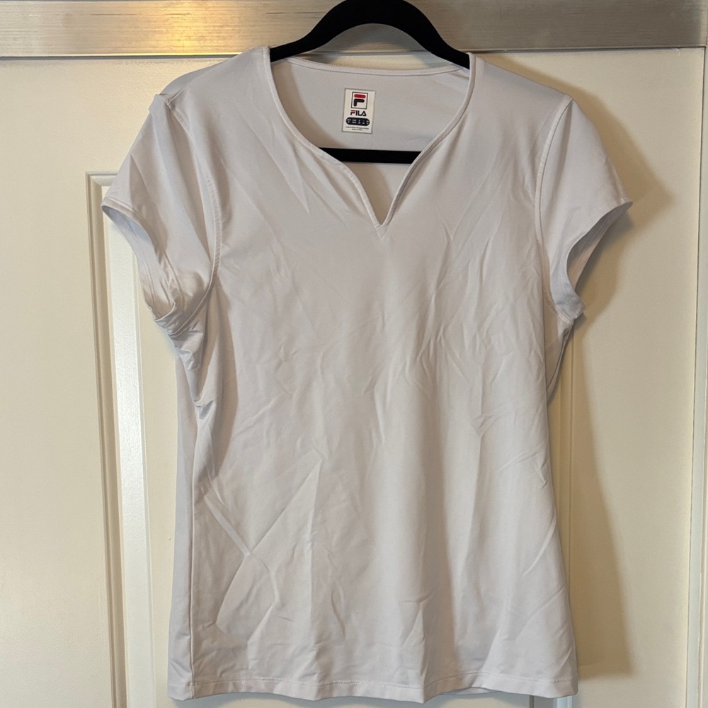 Fila Women's Classic White Short Sleeve Tee